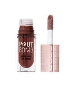 Revolution - Brillo de labios voluminizador Pout Bomb - Espresso Cool Nude