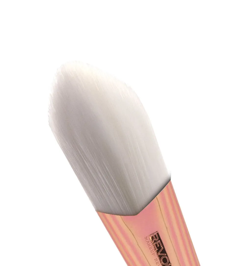 Revolution - Brocha Contorno Ultra Metals Contour Foundation Brush – F302