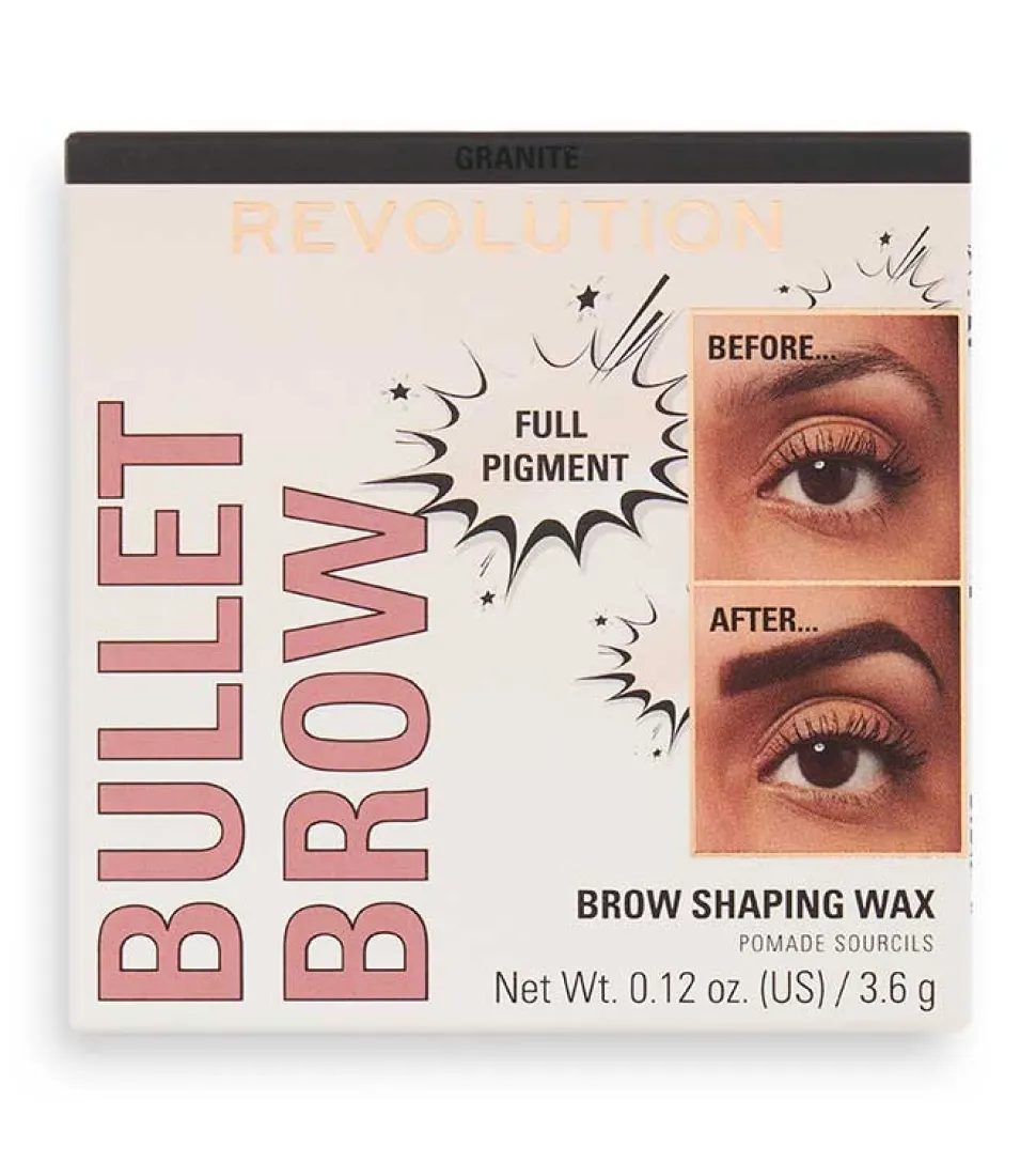 Revolution - Cera para cejas Bullet Brow - Granite