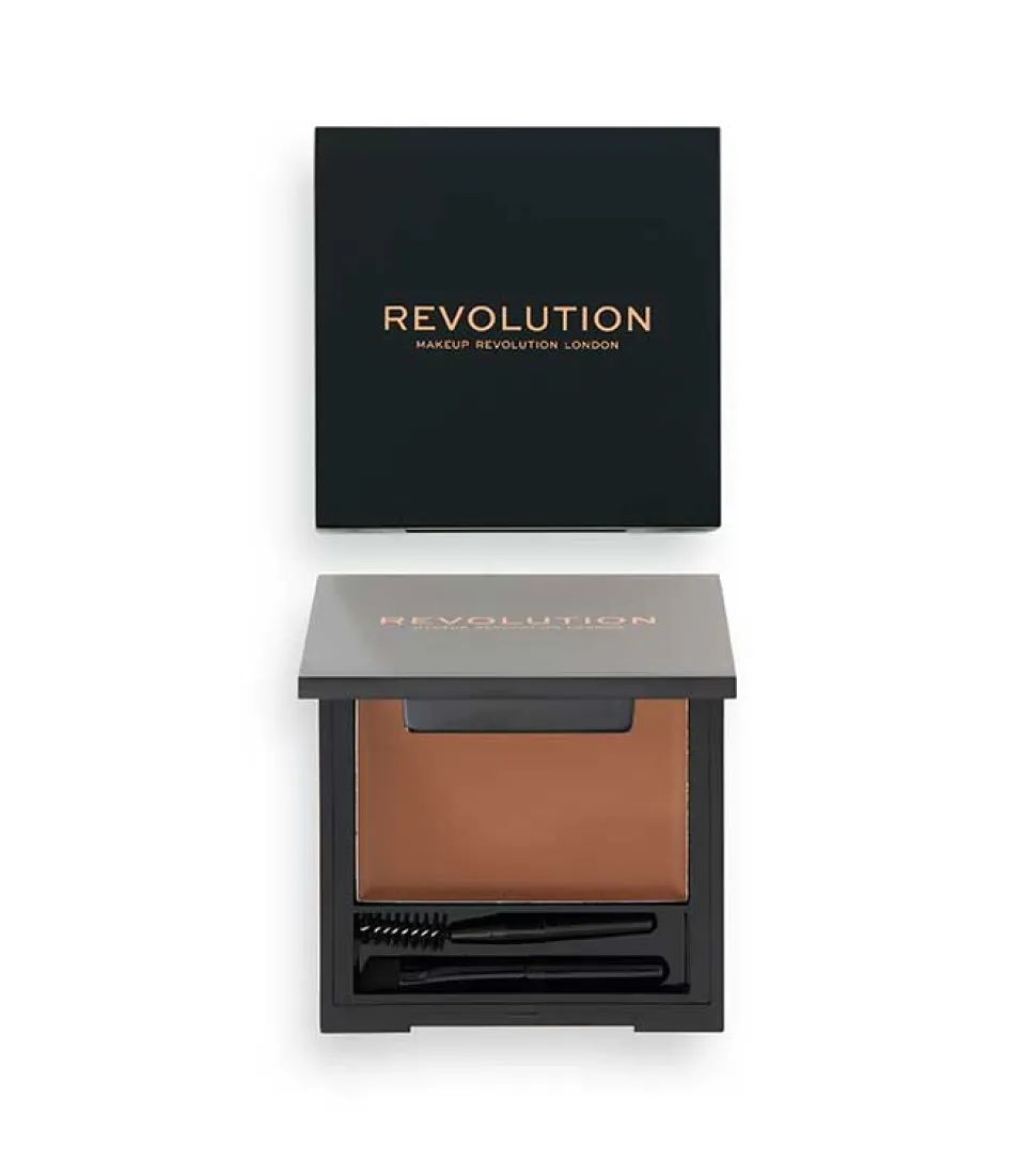 Revolution - Cera para cejas Bullet Brow - Dark Brown
