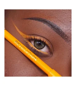 Revolution - Delineador de ojos Streamline Waterline Eyeliner Pencil - Orange
