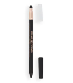 Revolution - Delineador de ojos Streamline Waterline Eyeliner Pencil - Black