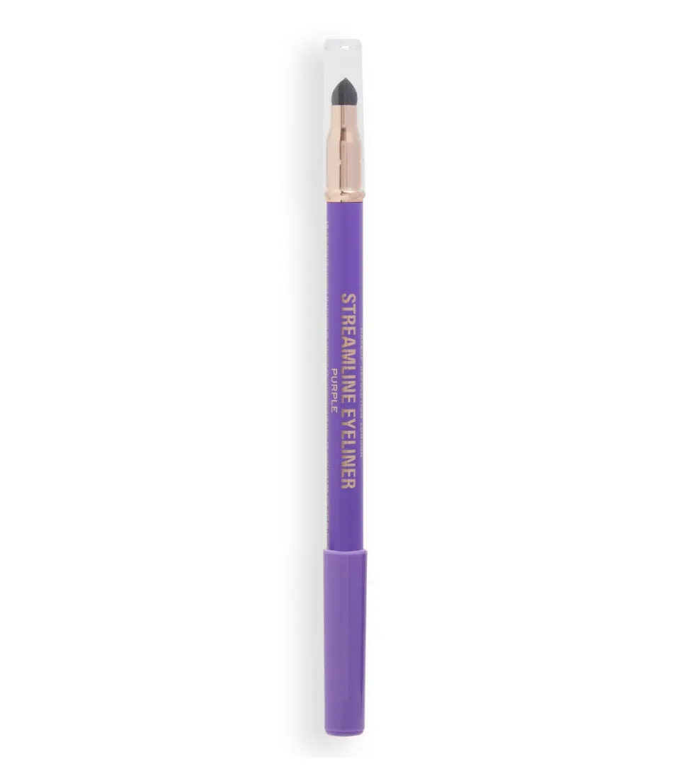 Revolution - Delineador de ojos Streamline Waterline Eyeliner Pencil - Purple