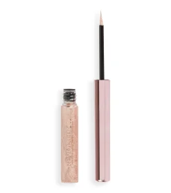 Revolution - Delineador de ojos líquido Super Flick - Rose Gold