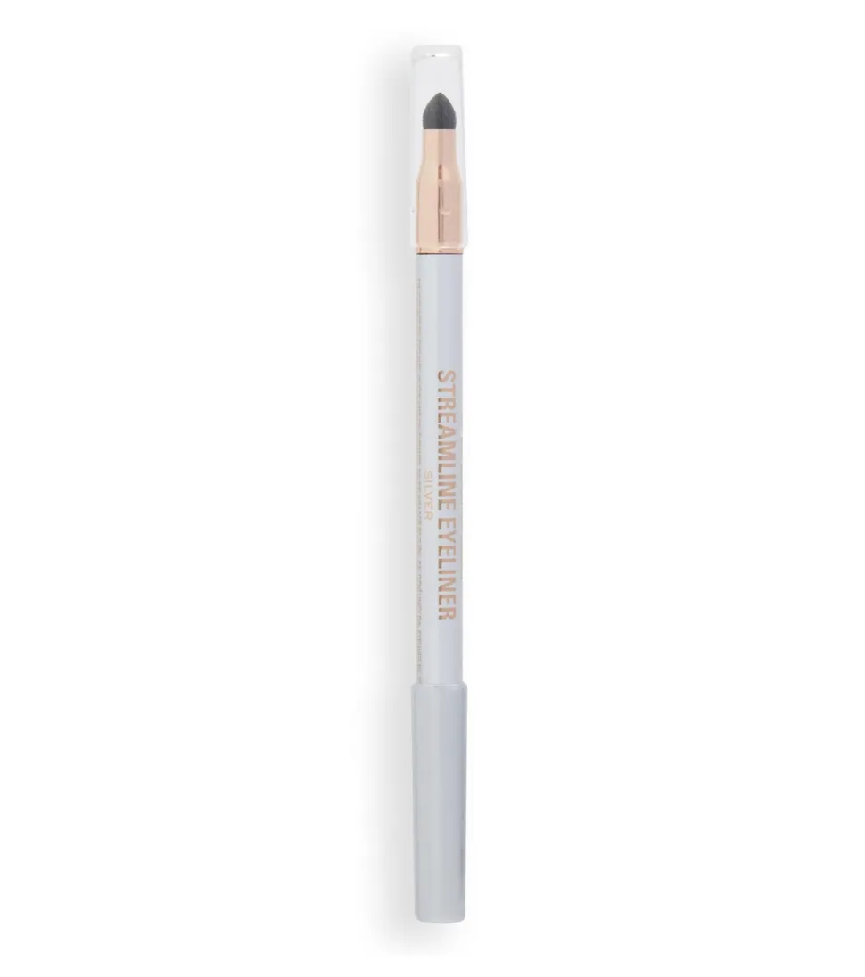 Revolution - Delineador de ojos Streamline Waterline Eyeliner Pencil - Silver