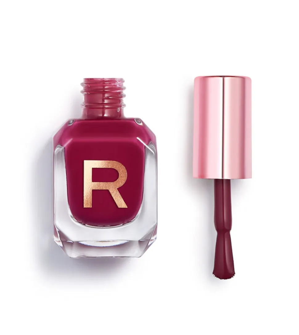 Revolution - Esmalte de uñas High Gloss - Damson