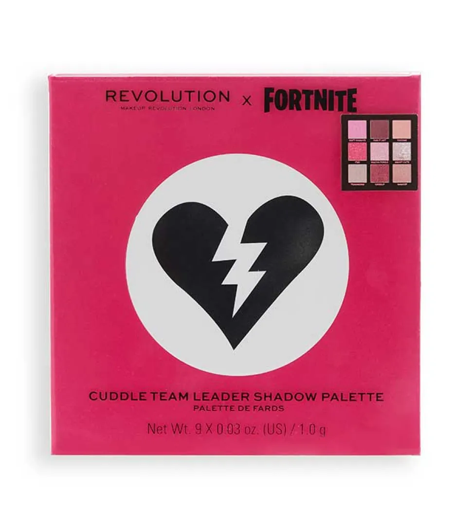 Revolution - *Fortnite X Revolution* - Paleta de sombras Cuddle Team Leader