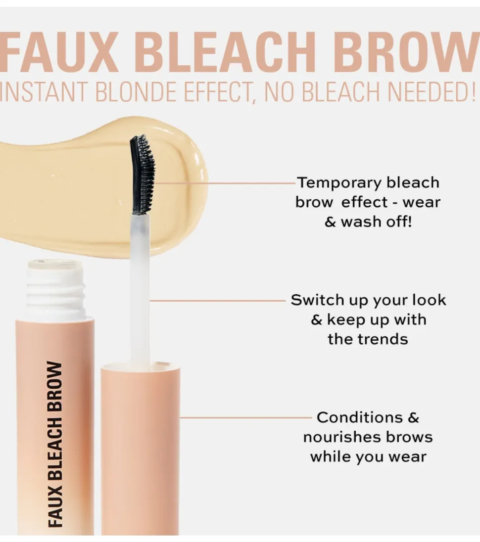 Revolution - Gel para cejas con color Faux Bleach Brow