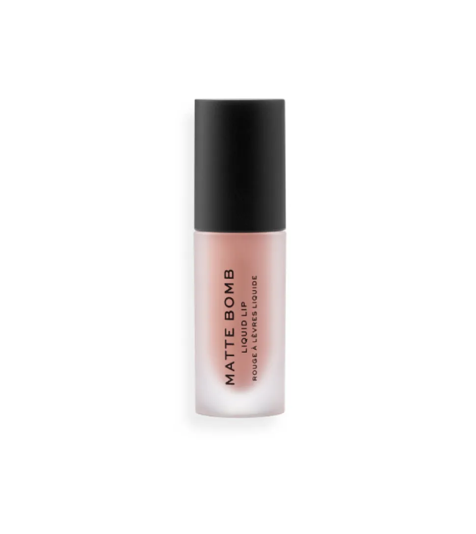Revolution - Labial líquido Matte Bomb - Nude Charm