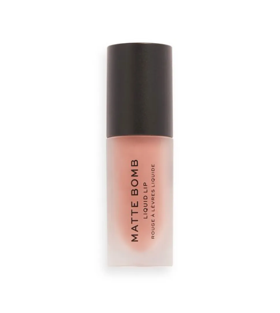 Revolution - Labial líquido Matte Bomb - Delicate Brown