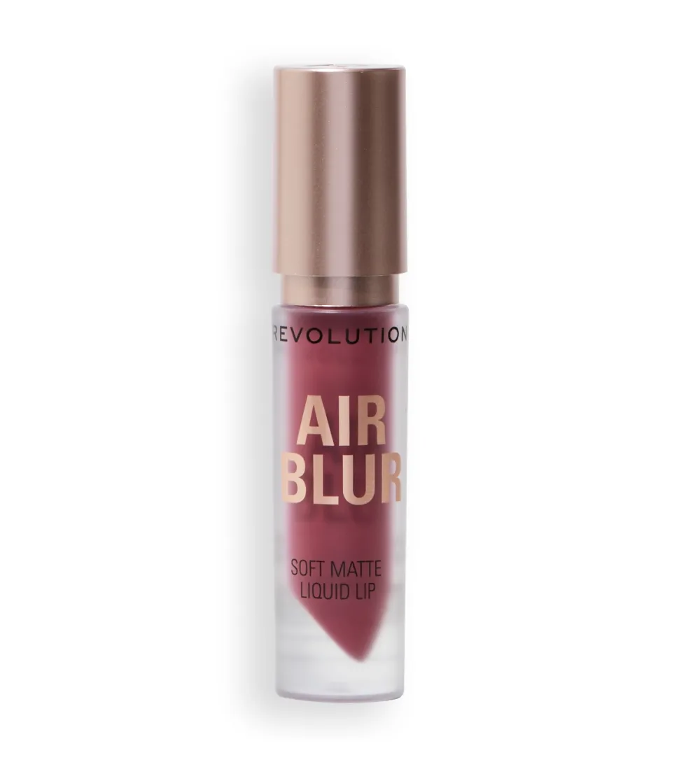 Revolution - Labial líquido mate Air Blur - Black Cherry