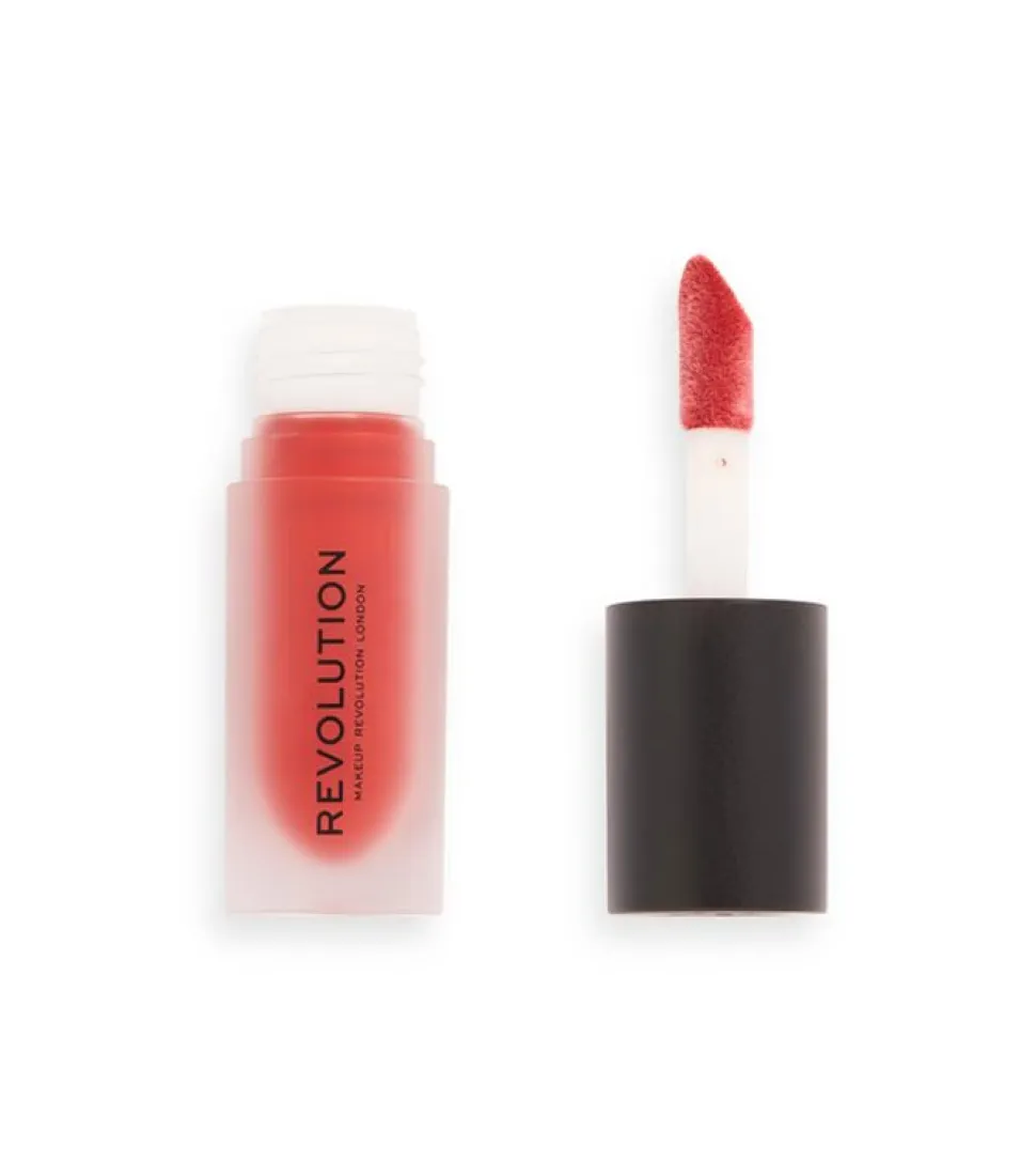 Revolution - Labial líquido Matte Bomb - Lure Red