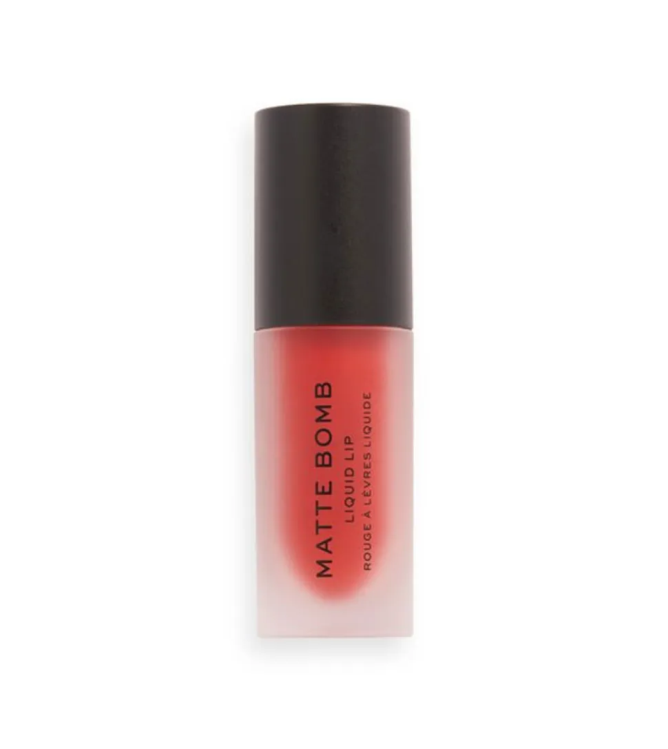 Revolution - Labial líquido Matte Bomb - Lure Red
