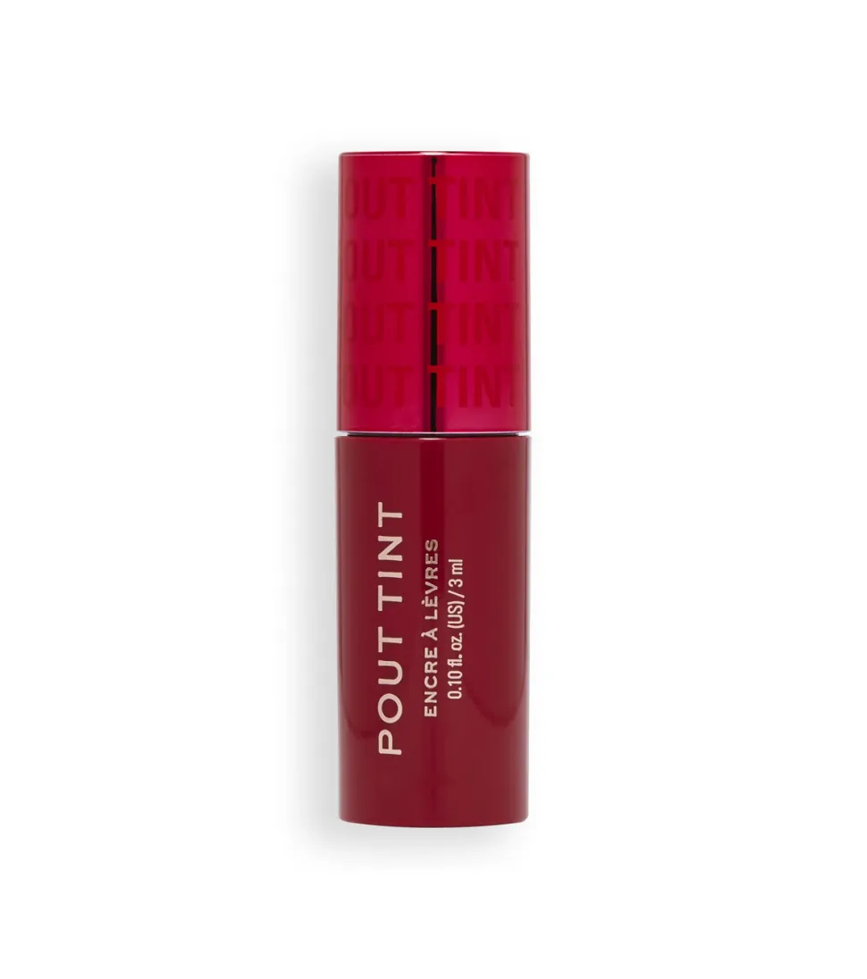 Revolution - Labial líquido Pout Tint - Sizzlin Red