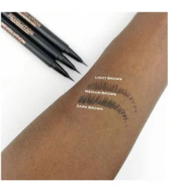 Revolution - Lápiz de cejas Hair Stroke Brow Pen - Light Brown