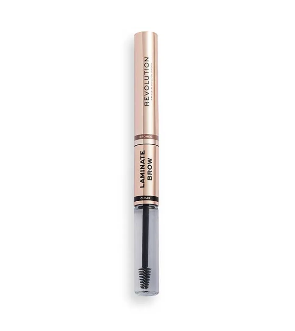 Revolution - Lápiz y gel para cejas Laminate Brow - Bronde