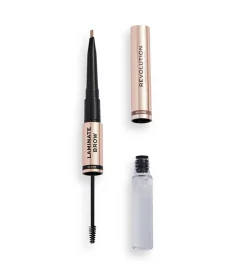 Revolution - Lápiz y gel para cejas Laminate Brow - Bronde