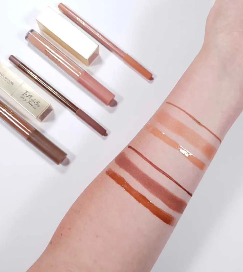 Revolution - *Makeup Revolution x The Plastic Boy* - Kit de labios - Almond Macchiato