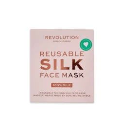 Revolution - Mascarilla de seda reutilizable - Pink