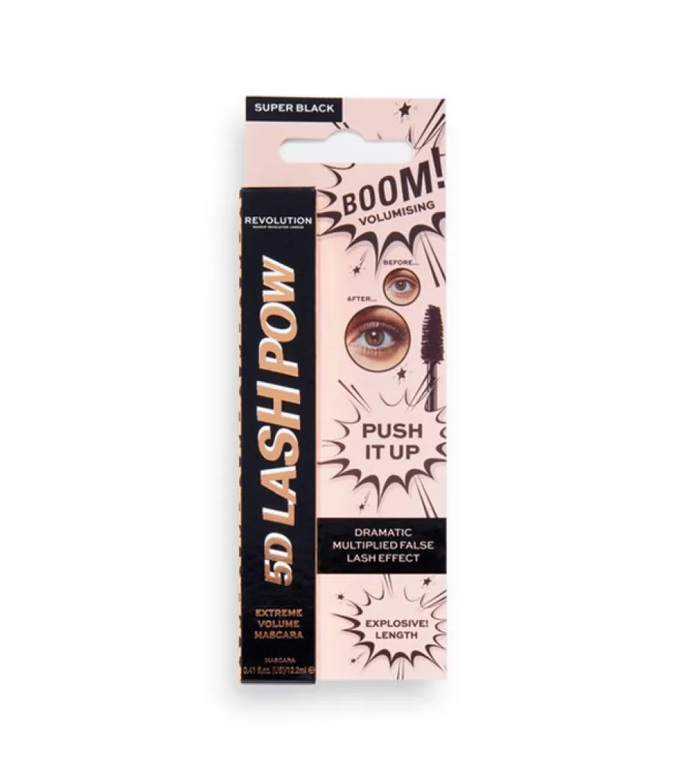 Revolution – Máscara de pestañas 5D Lash Pow