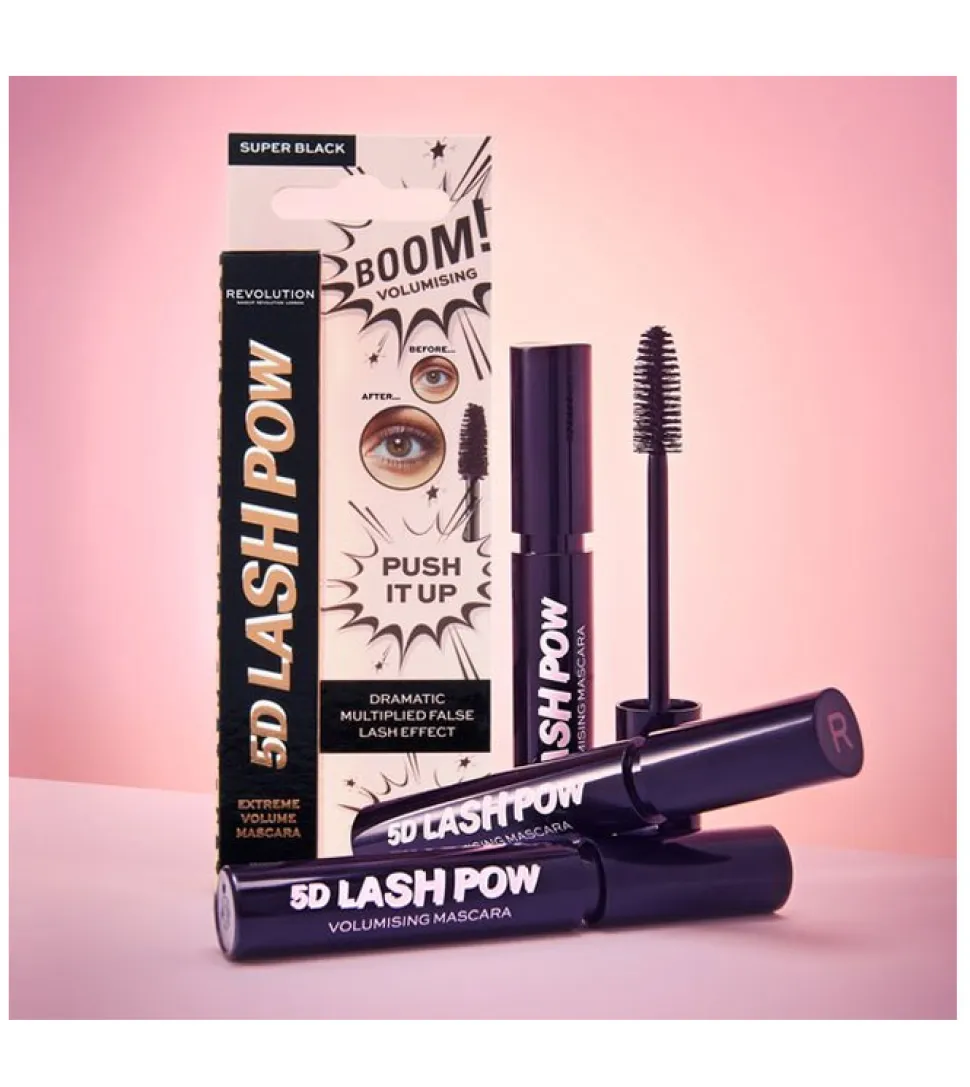 Revolution – Máscara de pestañas 5D Lash Pow