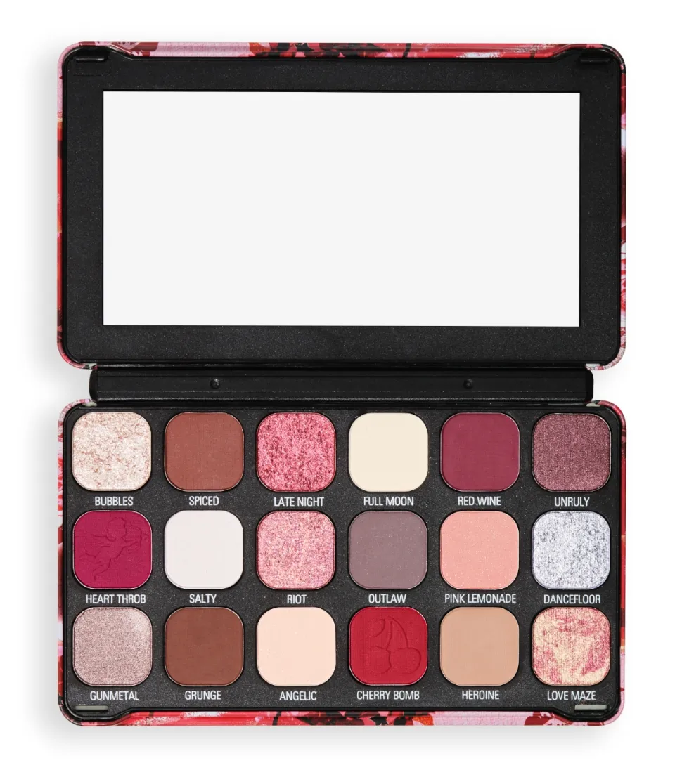 Revolution - Paleta de Sombras Forever Flawless - Cherry Rebel Red