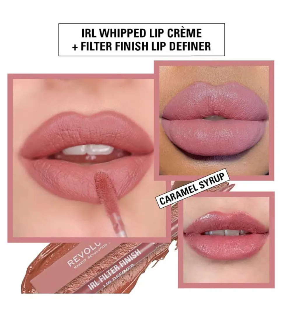 Revolution - Perfilador de labios IRL Filter Finish Lip Definer - Caramel Syrup