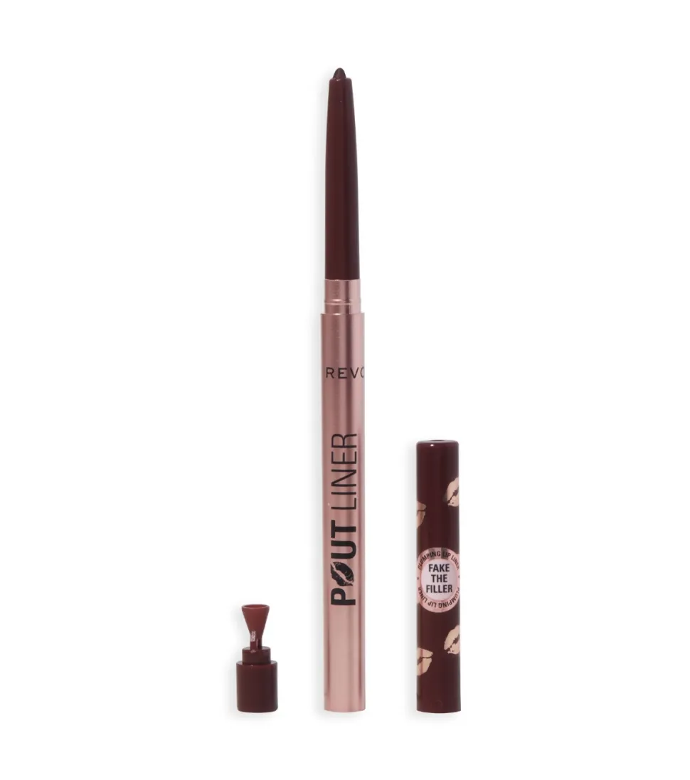 Revolution - Perfilador de labios Pout Liner - Deepest Mauve