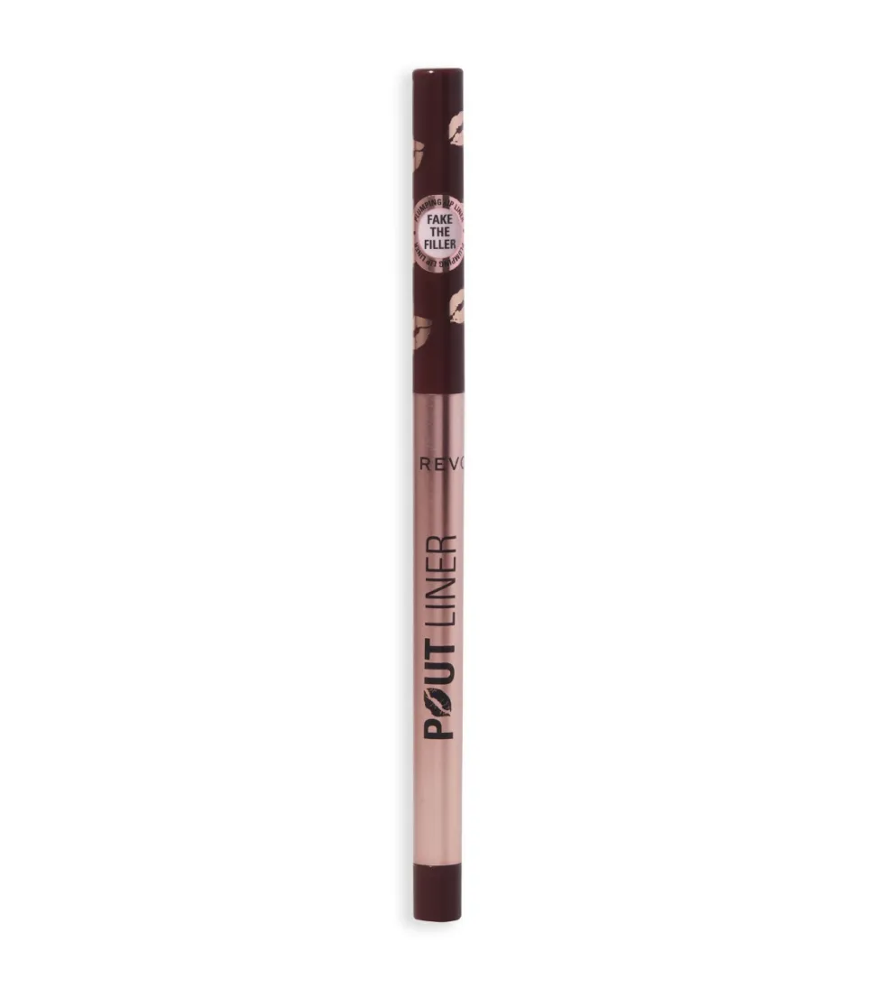 Revolution - Perfilador de labios Pout Liner - Deepest Mauve