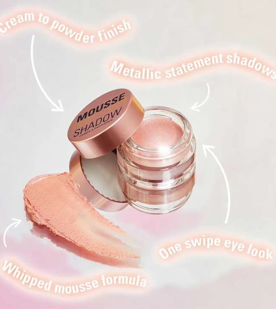 Revolution - Sombra de ojos en crema Mousse - Gold
