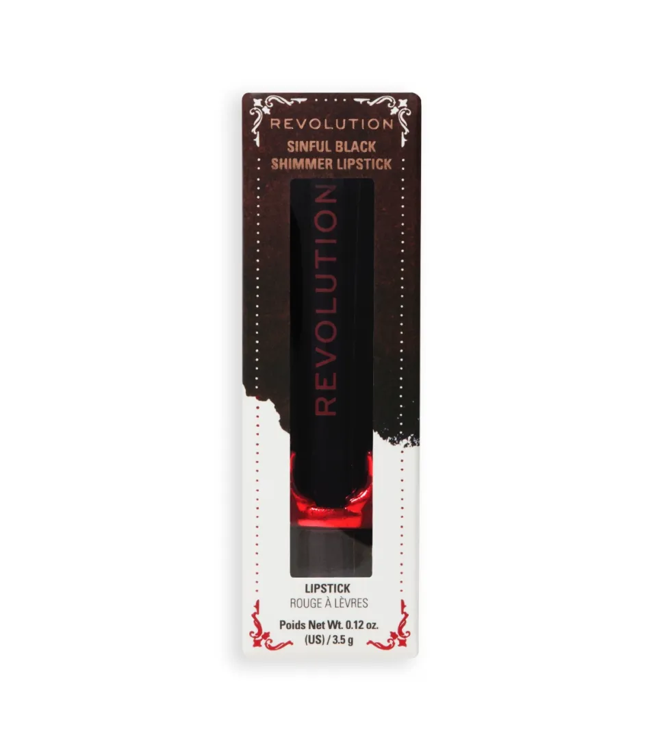 Revolution - *Truly Sinful Halloween* - Barra de labios Black Ring - Sinful