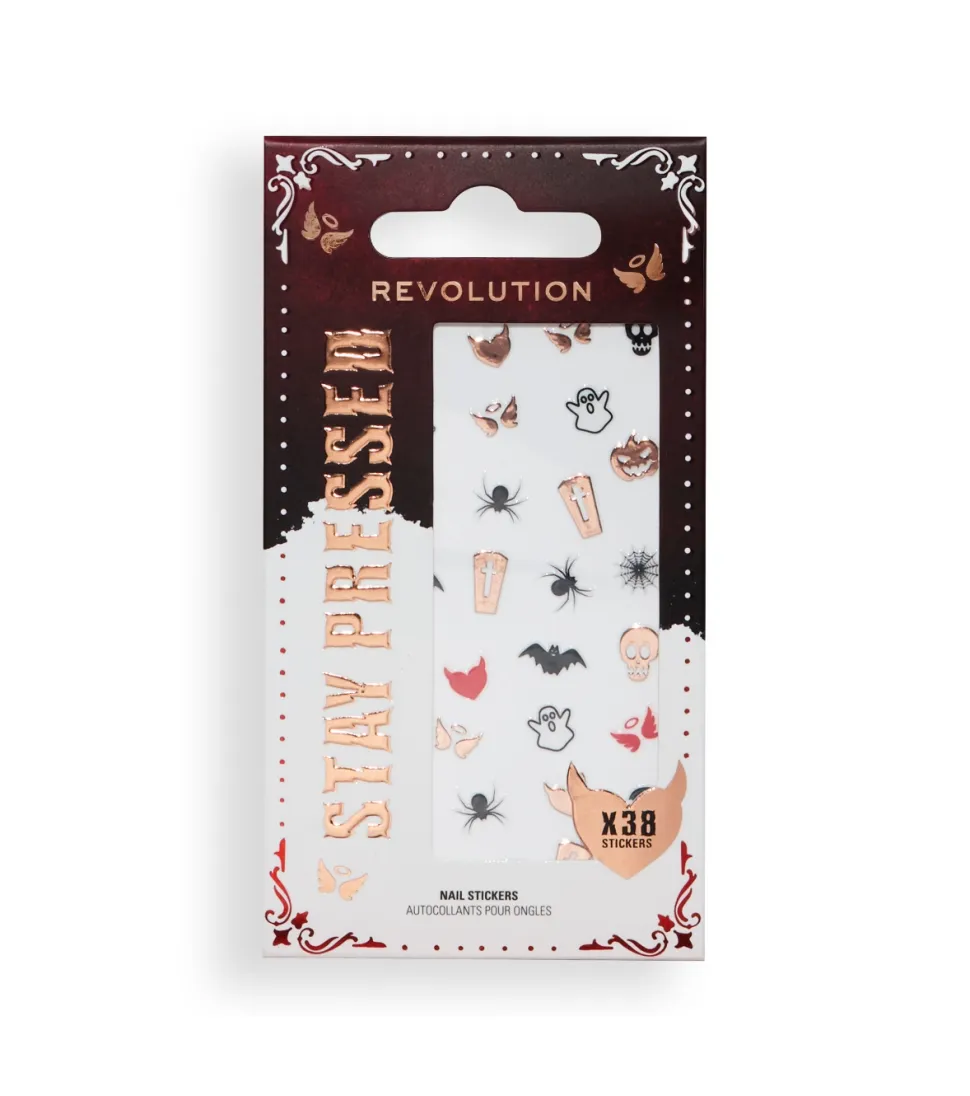 Revolution - *Truly Sinful Halloween* - Pegatinas para uñas Stay Pressed