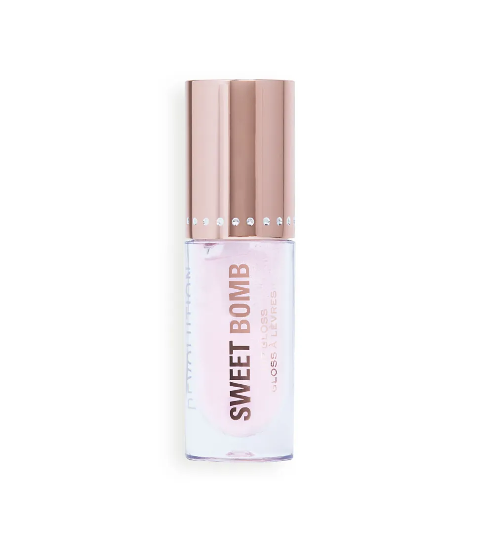 Revolution - *Y2K Baby* - Brillo de labios Sweet Bomb - Candyfloss Pink Glitter