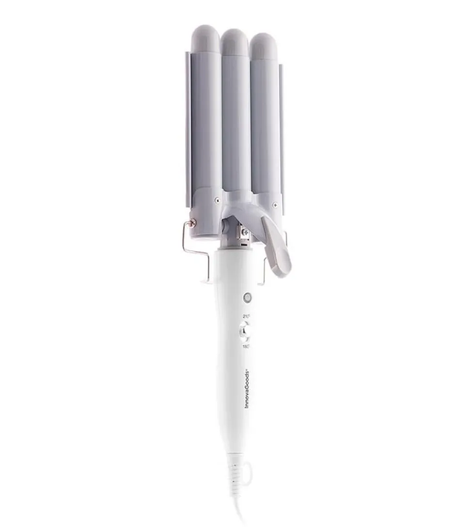 Rizador moldeador cerámico triple Triler