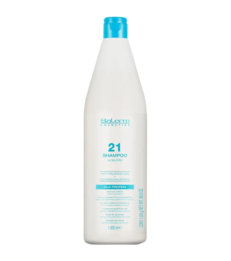 *Salerm 21* - Champú con ácido hialurónico Silk Protein