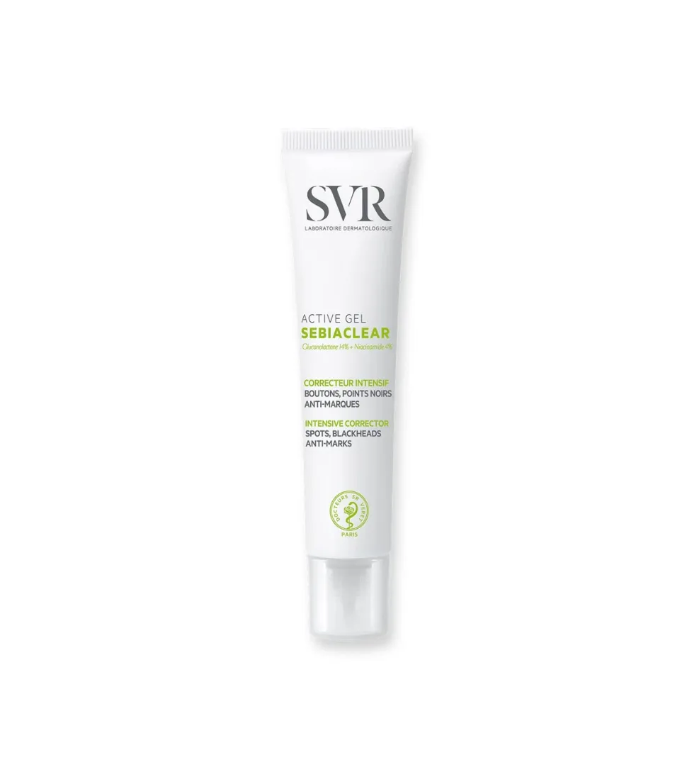 *Sebiaclear* - Tratamiento intensivo anti-marcas para granos y puntos negros Active Gel