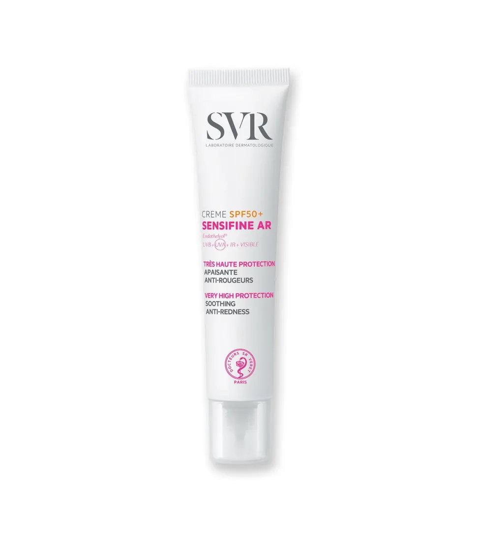 *Sensifine* - Crema solar facial SPF50+ calmante y anti-rojoces - Pieles con tendencia a la rosácea