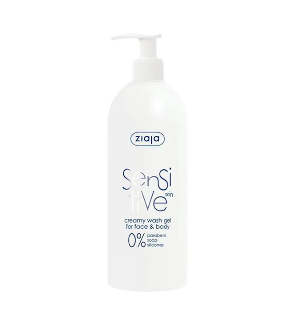 Sensitive - Gel limpiador rostro y cuerpo para pieles sensibles