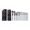 Set 15 brochas de maquillaje Jade Series - Agate Grey