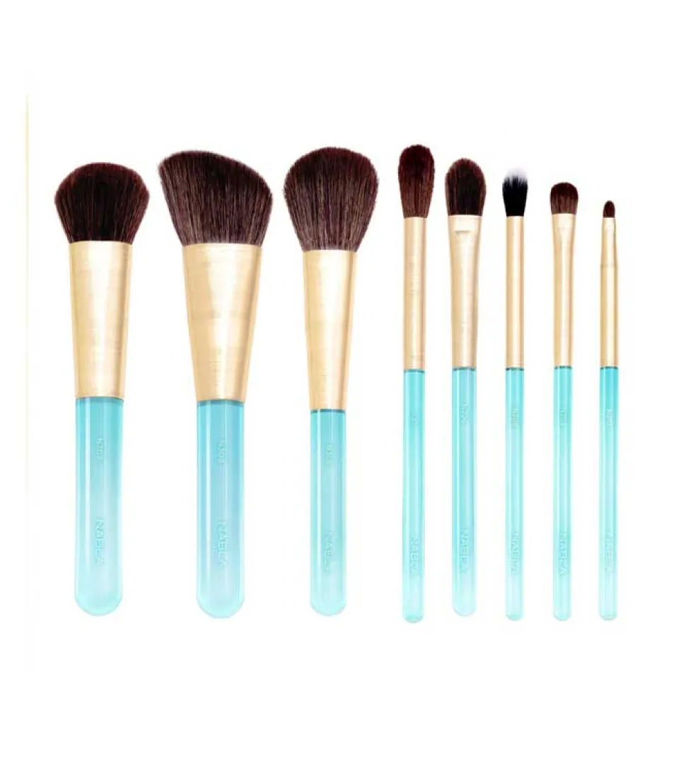 Set de brochas de rostro y ojos Aquamarine Essential