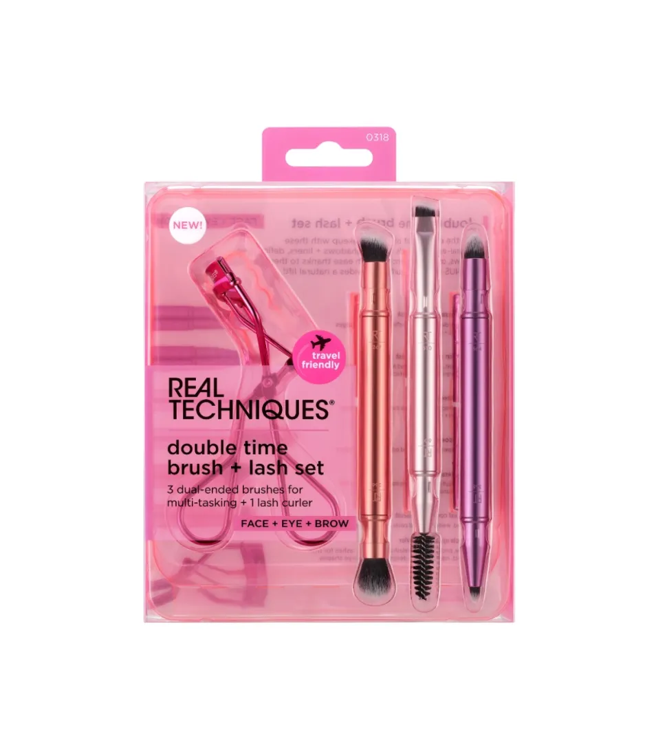 Set de brochas Double Time Brush + Lash set