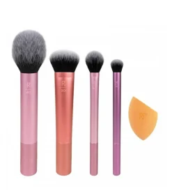 Set de brochas + esponja Everyday Essentials