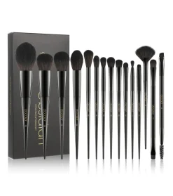 Set de brochas Obsidian (15 piezas)
