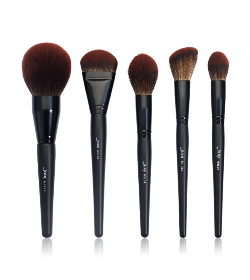 Set de brochas 5 piezas Black Face Collection - T273: Makeup Lover (Phantom Black)