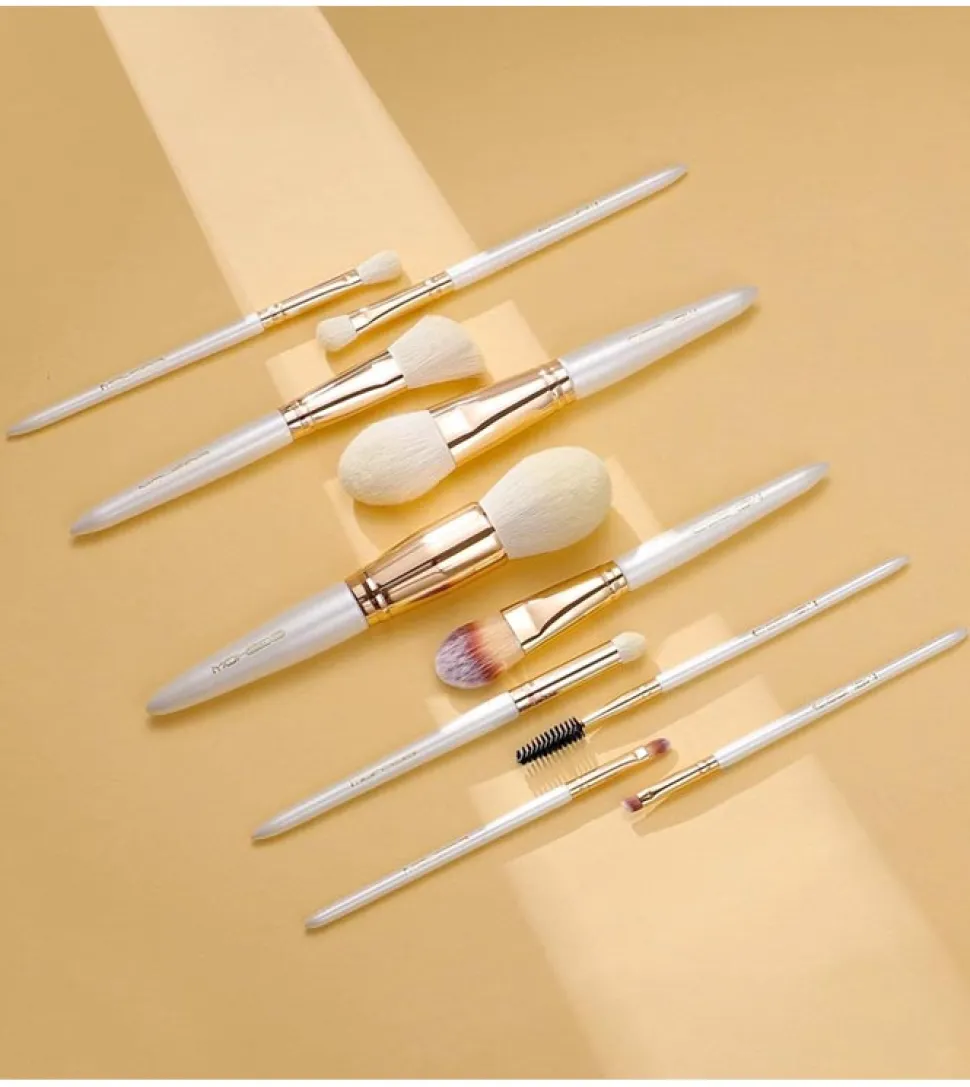 Set de brochas (10 piezas) - Champagne Gold