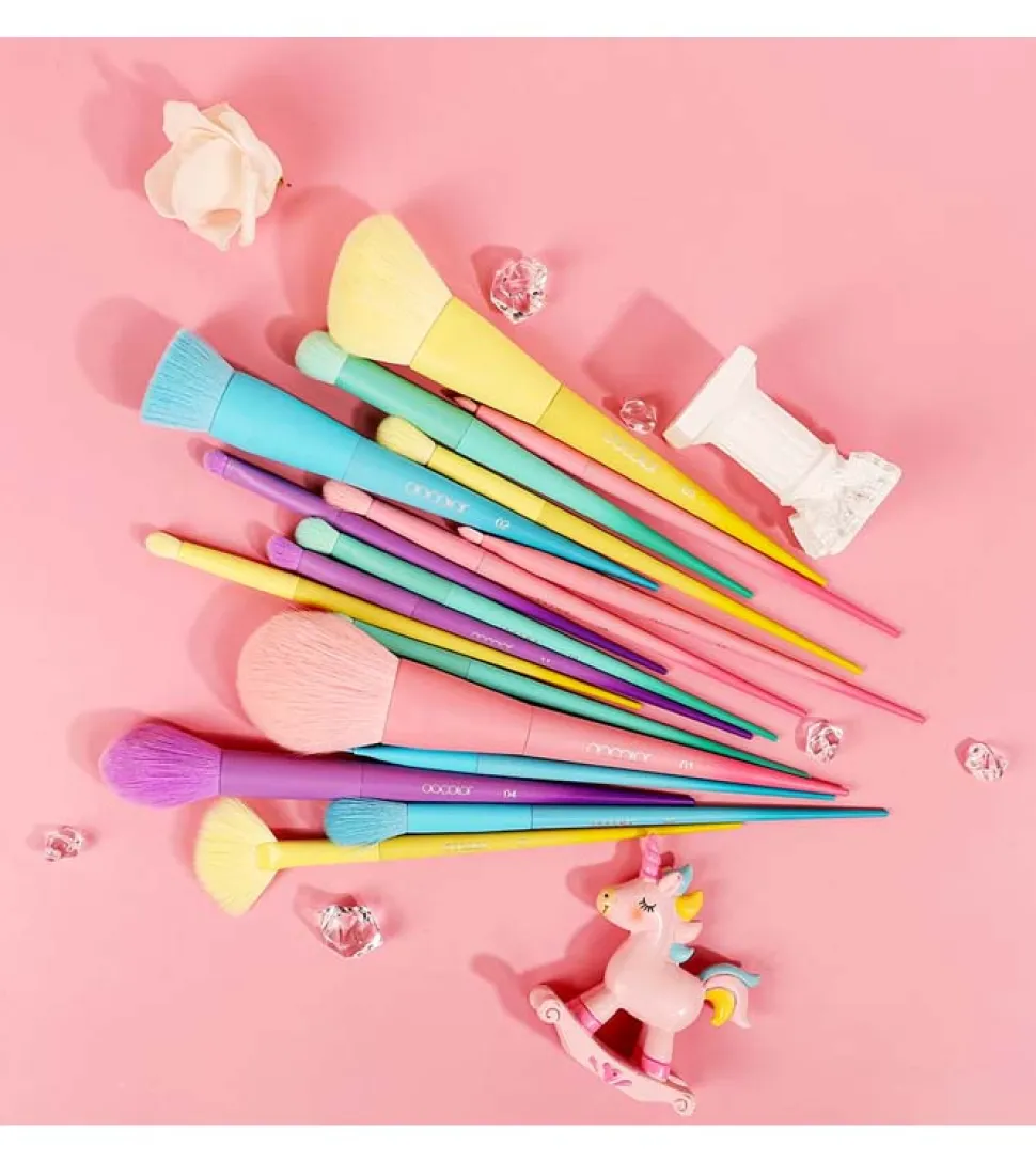 Set de Brochas (17 piezas) - Dreaming of Unicorns
