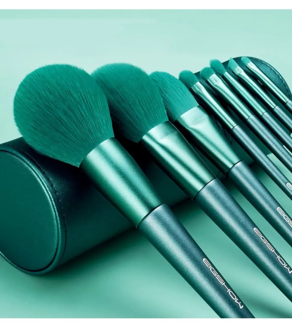 Set de brochas (8 piezas) - Jade Green
