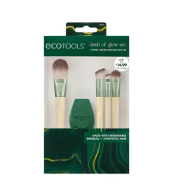 Set de brochas y esponja Dash of Glow - Edición Limitada
