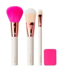Set de brochas y esponja Face On