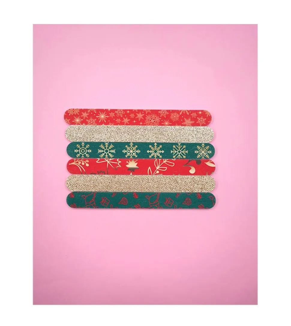 Set de limas de uñas Nail File Collection - Merry Christmas